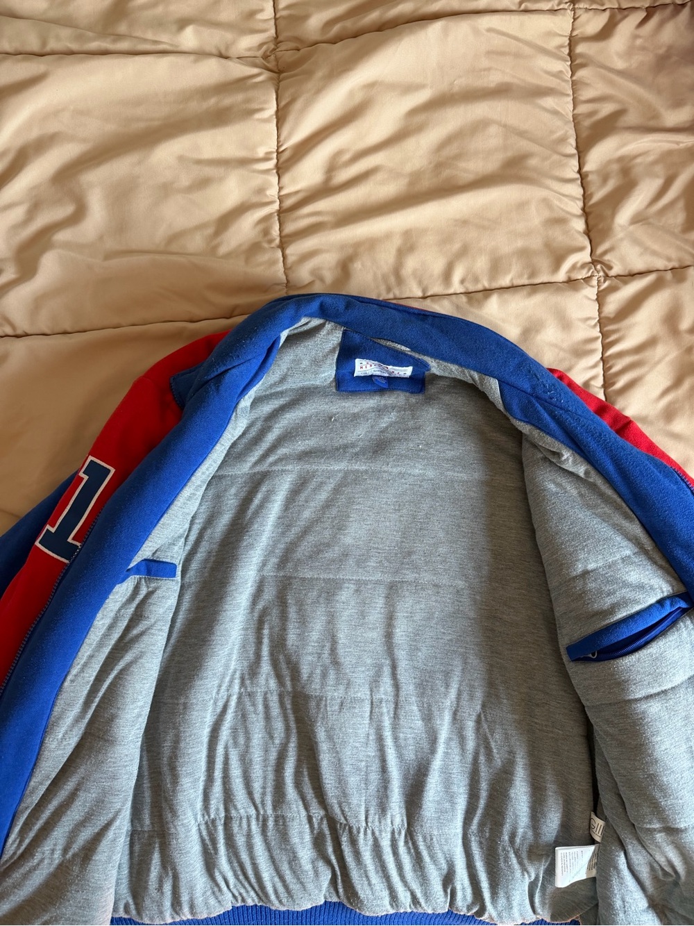 XL Chicago Cubs 2016 World Series Champion Sports MLB Zip Up Bomber Jacket - Picture 4 of 7